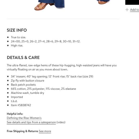 Free People Float on Jeans - Picture 4 of 4